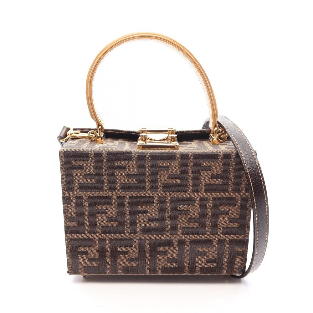 Fendi Zucca Shoulder Crossbody Handbag #346568F11B